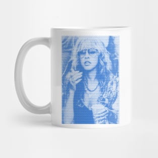 stevie nicks blue Mug